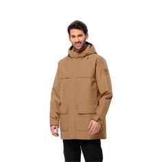 Rückansicht von Jack Wolfskin WINTERLAGER PARKA M Parka Herren chipmunk