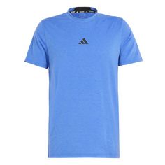 adidas Designed for Training Workout T-Shirt T-Shirt Herren Semi Lucid Blue