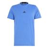 adidas Designed for Training Workout T-Shirt Funktionsshirt Herren - Semi Lucid Blue