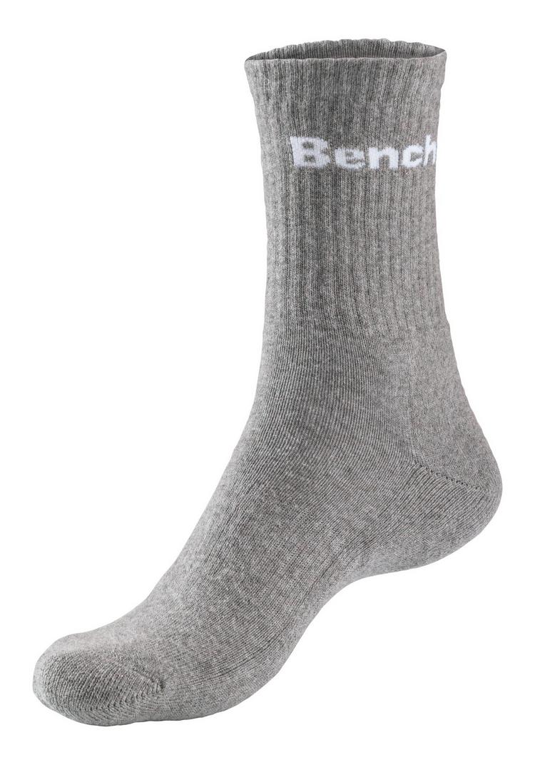 Bench Bench Tennissocken Socken - schwarz - wei&szlig; - grau - 1 | SportScheck