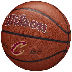 Rückansicht von Wilson NBA Team Alliance Cleveland Cavaliers Basketball braun