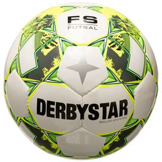 Derbystar Brillant APS Fußball weiß / gelb