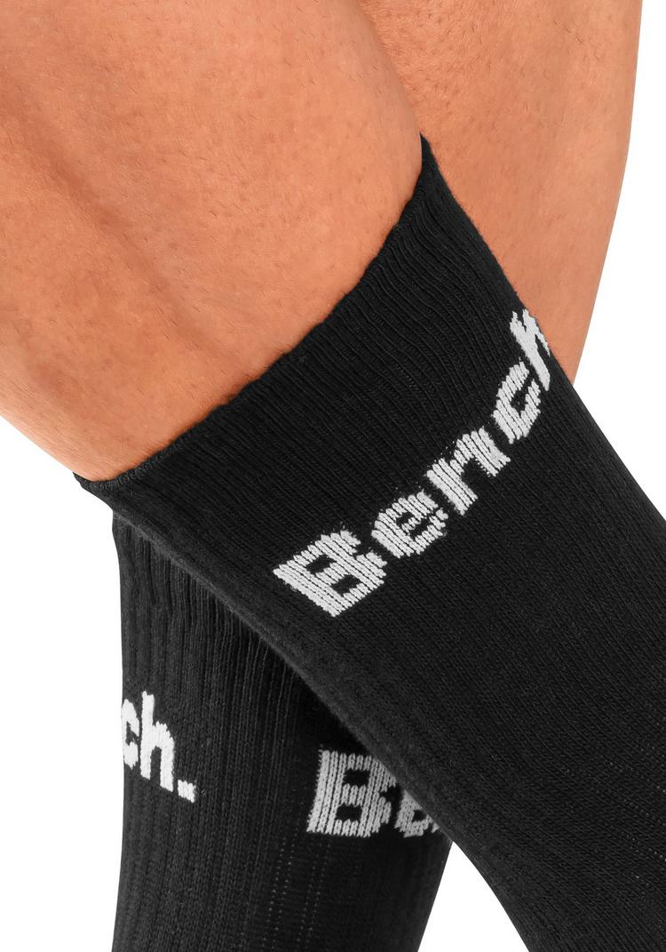 Bench Bench Tennissocken Socken - schwarz - wei&szlig; - grau - 3 | SportScheck