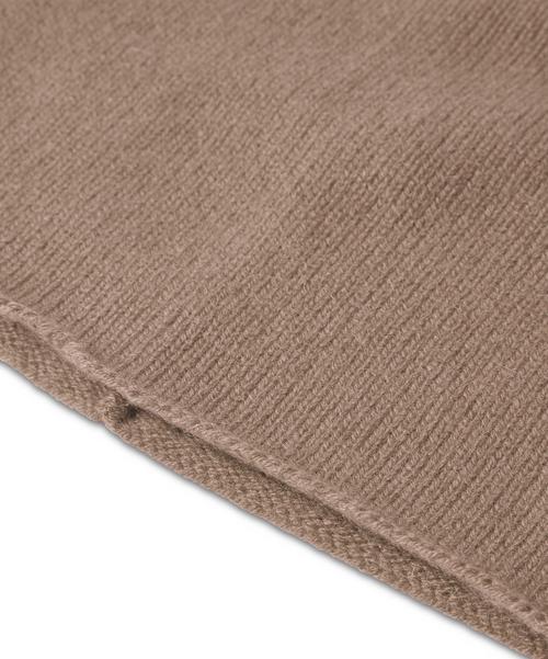 Rückansicht von Falke Mütze Beanie camel (5038)