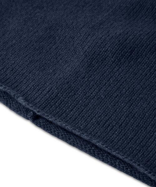 Rückansicht von Falke Mütze Beanie space blue (6116)