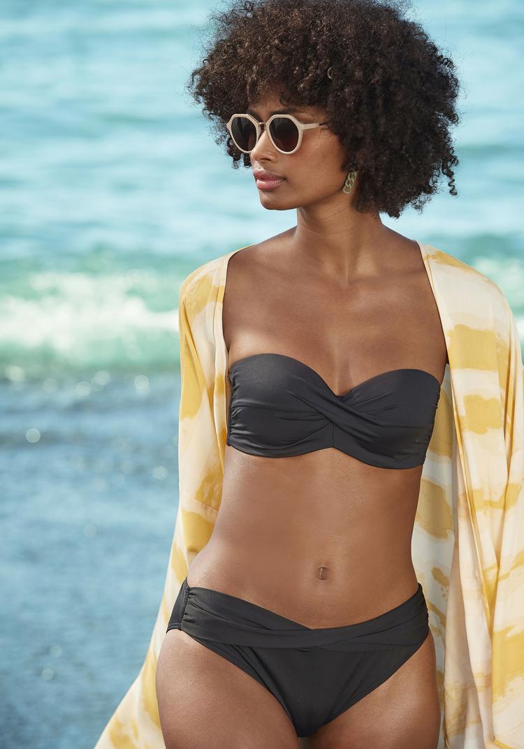 S.OLIVER S.OLIVER Bandeau-Bikini-Top Bikini Oberteil Damen - schwarz - 0 | SportScheck