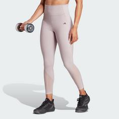 Rückansicht von adidas Tailored HIIT Training 7/8-Leggings Tights Damen Preloved Fig
