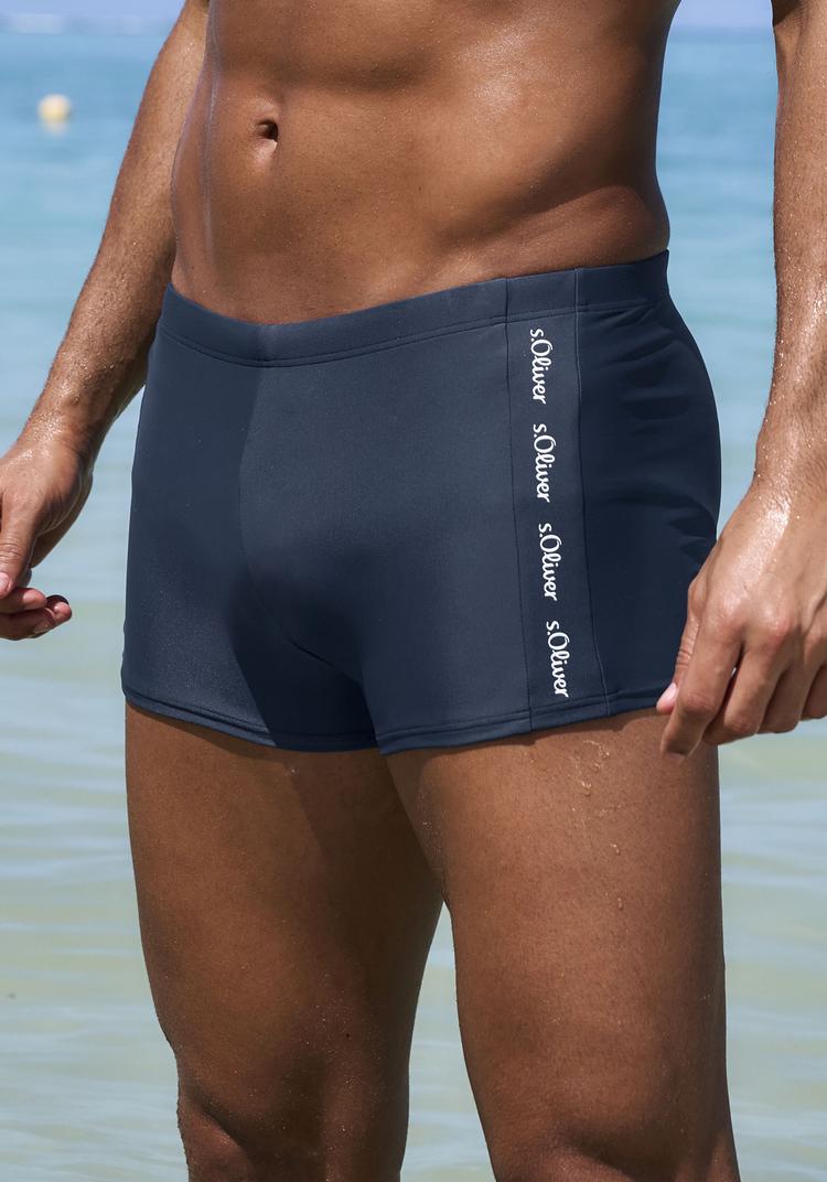 S.OLIVER S.OLIVER Boxer-Badehose Badehose Herren - marine - 0 | SportScheck