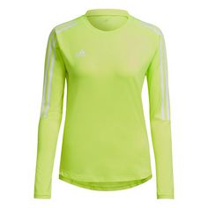 adidas HILO Longsleeve Langarmshirt Damen Team Solar Yellow
