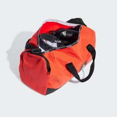 Rückansicht von adidas 4ATHLTS Duffelbag S Sporttasche Bright Red / Black / White