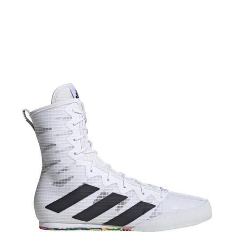 Rückansicht von adidas Box Hog 4 Boxschuh Boxschuhe Damen Cloud White / Core Black / Cloud White