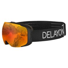 DELAYON Explorer OTG Sonnenbrille Matte Black Sens® Red (VLT 35%)