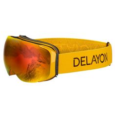 DELAYON Explorer Sonnenbrille Hornet Yellow Sens® Red (VLT 35%)