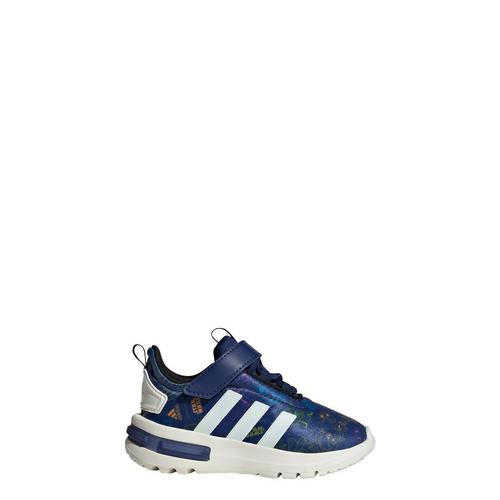 Rückansicht von adidas Disney Racer TR21 Kids Schuh Sneaker Kinder Dark Blue / Off White / Core Black