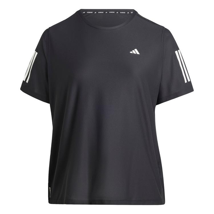 adidas adidas Own The Run T-Shirt &ndash; Gro&szlig;e Gr&ouml;&szlig;en T-Shirt Damen - Black - 0 | SportScheck