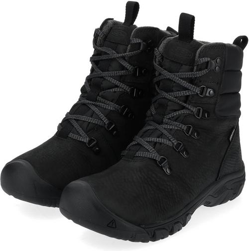 Rückansicht von Keen Stiefelette Stiefel Damen Schwarz