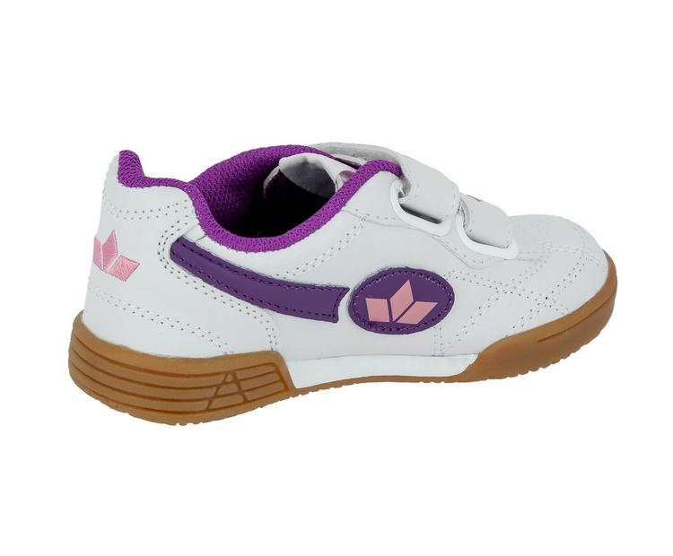LICO LICO Hallenschuh Hallenschuhe M&auml;dchen - weiss/lila/rosa - 0 | SportScheck
