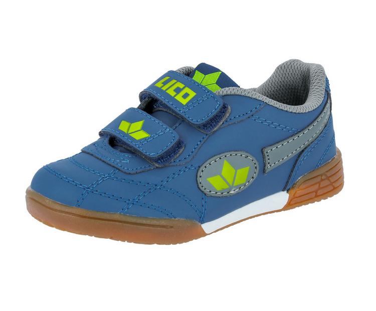 LICO LICO Indoorschuh Hallenschuhe Jungen - marine/grau/lemon - 0 | SportScheck