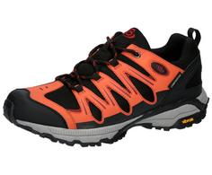 Brütting Outdoorschuh Wanderschuhe Herren schwarz/orange/rot