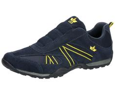 LICO Freizeitschuh Slipper Herren marine/gelb