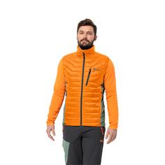 Rückansicht von Jack Wolfskin ROUTEBURN PRO INS VEST M Outdoorweste Herren dragon fire