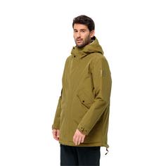 Rückansicht von Jack Wolfskin TALFORST PARKA M Parka Herren cottage