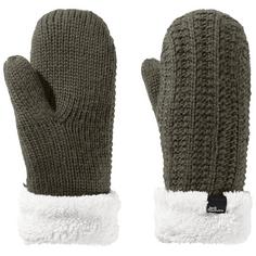 Jack Wolfskin HIGHLOFT KNIT MITTEN W Outdoorhandschuhe Damen island moss