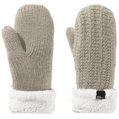 Jack Wolfskin HIGHLOFT KNIT MITTEN W Outdoorhandschuhe Damen dusty grey