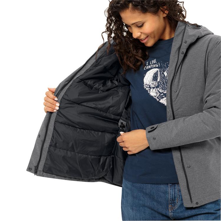 Jack Wolfskin Jack Wolfskin SNOWY PARK JKT W Funktionsjacke Damen - black - 4 | SportScheck