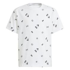adidas adidas x Star Wars Z.N.E. Kids T-Shirt T-Shirt Kinder White / Black