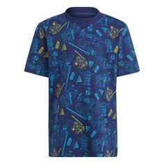 adidas adidas x Star Wars Young Jedi T-Shirt T-Shirt Kinder Dark Blue / Multicolor