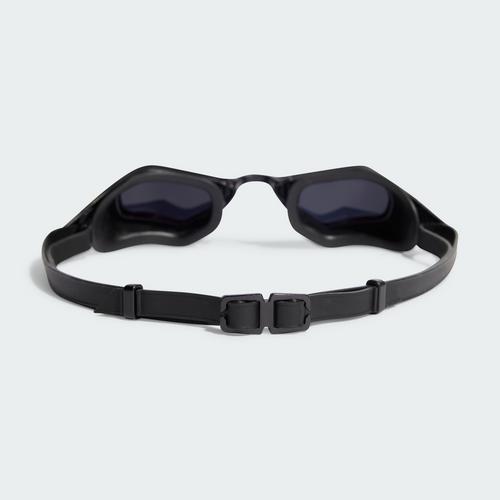 Rückansicht von adidas Ripstream Speed Schwimmbrille Schwimmbrille Black / Silver Metallic / Carbon