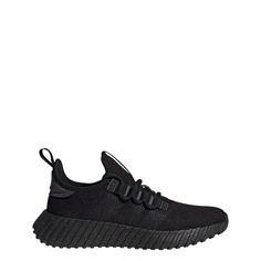 Rückansicht von adidas Kaptir Flow Schuh Sneaker Damen Core Black / Carbon / Iron Metallic