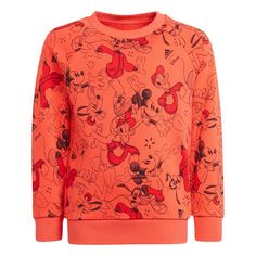adidas adidas x Disney Micky Maus Sweatshirt Sweatshirt Kinder Bright Red / Better Scarlet / Black