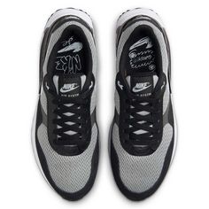 Rückansicht von Nike Sneaker Sneaker Herren Grau/Schwarz/Hellblau