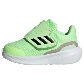 adidas RunFalcon 3.0 Hook-and-Loop Schuh Sneaker Kinder Green Spark / Core Black / Putty Grey