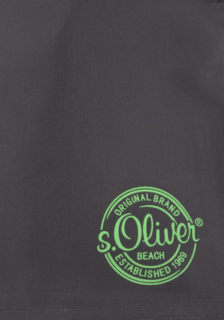 S.OLIVER S.OLIVER Badeshorts Badehose Herren - grau - 0 | SportScheck