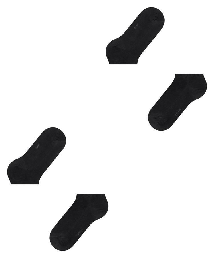 ESPRIT ESPRIT Uni  2-Pack Socken Damen - black (3000) - 2 | SportScheck
