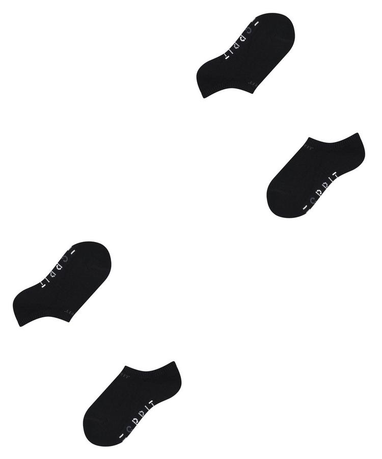 ESPRIT ESPRIT Foot Logo SN  2-Pack Socken Kinder - black (3000) - 2 | SportScheck