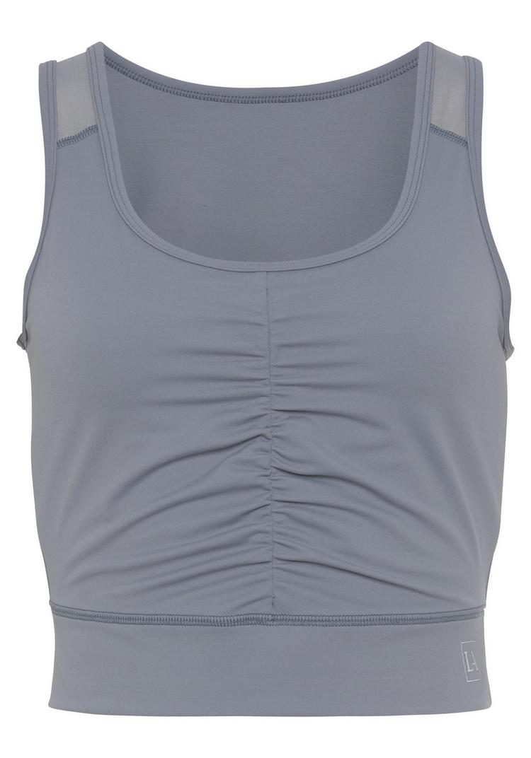 LASCANA Active LASCANA Active Crop-Top Croptop Damen - blau-grau - 0 | SportScheck