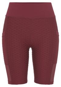 Vivance active Radlerhose Fahrradtights Damen - rot