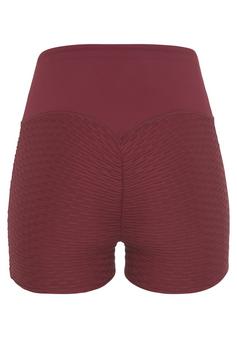 Rückansicht von Vivance active Shorts Shorts Damen rot