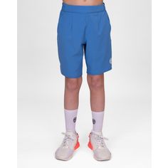 BIDI BADU Crew Junior Shorts red Tennisshorts Kinder Blau