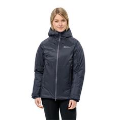 Rückansicht von Jack Wolfskin CYROX 2L DOWN JKT W Daunenjacke Damen graphite