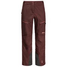 Jack Wolfskin ALPSPITZE PRO 3L PANTS W Funktionshose Damen dark maroon