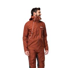 Rückansicht von Jack Wolfskin ALPSPITZE AIR 3L JKT M Outdoorjacke Herren carmine