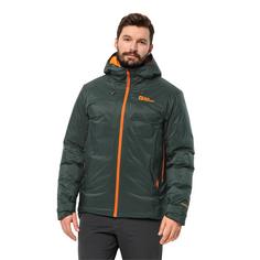 Rückansicht von Jack Wolfskin CYROX 2L DOWN JKT M Parka Herren black olive