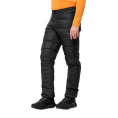 Rückansicht von Jack Wolfskin ATMOSPHERE PANTS M Thermohose Herren black