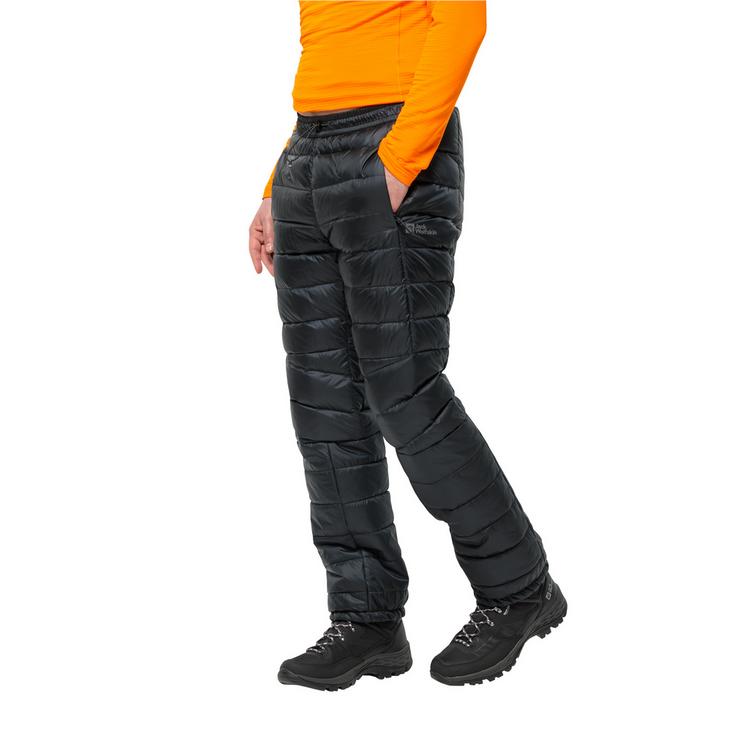 Jack Wolfskin Jack Wolfskin NEBELHORN DOWN PANTS M Thermohose Herren - black - 0 | SportScheck
