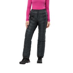 Rückansicht von Jack Wolfskin NEBELHORN DOWN PANTS W Funktionshose Damen black